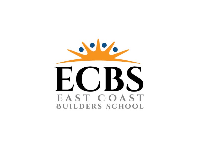 East Coast Builders School logo design by Andri