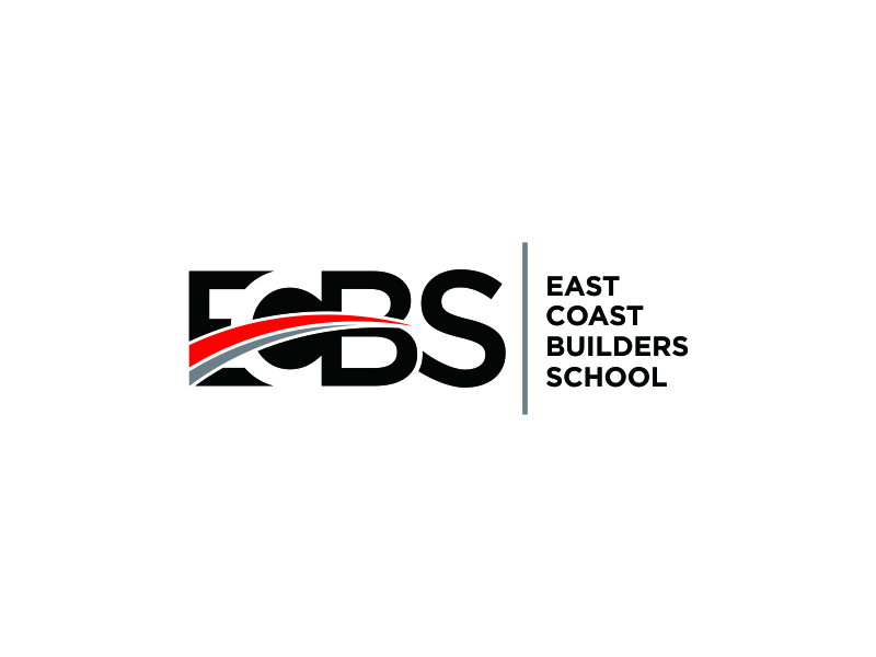 East Coast Builders School logo design by Qun²