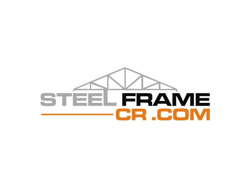 Steel Frame CR  .com logo design by Diancox
