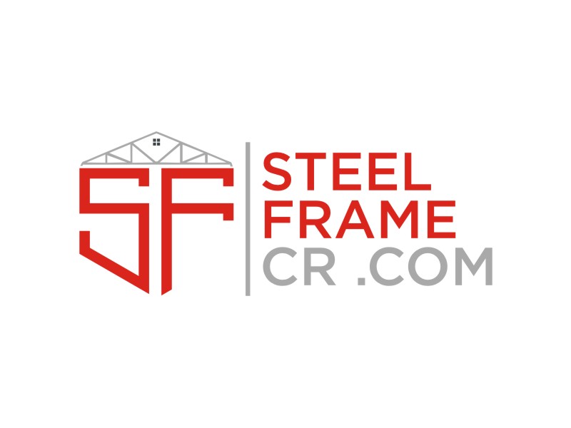 Steel Frame CR  .com logo design by Diancox