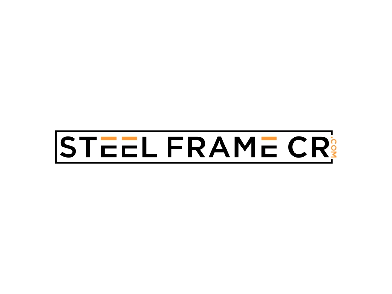 Steel Frame CR  .com logo design by hunter$