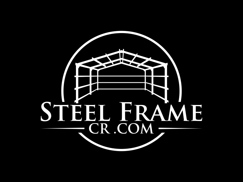 Steel Frame CR  .com logo design by qqdesigns