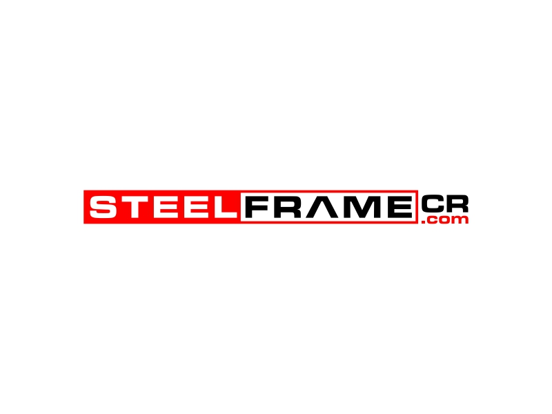 Steel Frame CR  .com logo design by qqdesigns