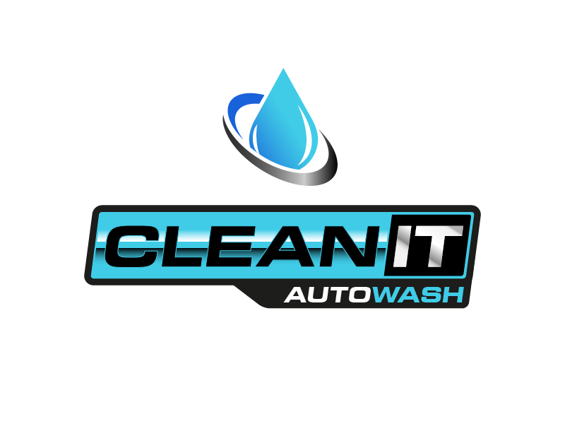 CLEAN-IT logo design by Herquis