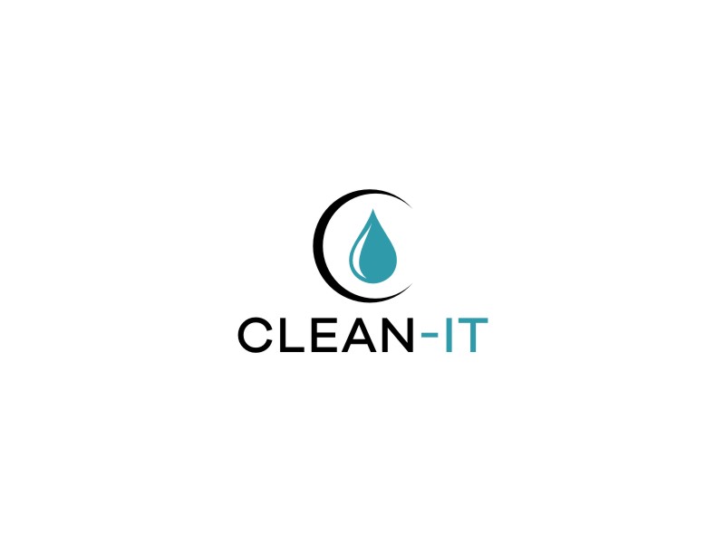 CLEAN-IT logo design by Artomoro