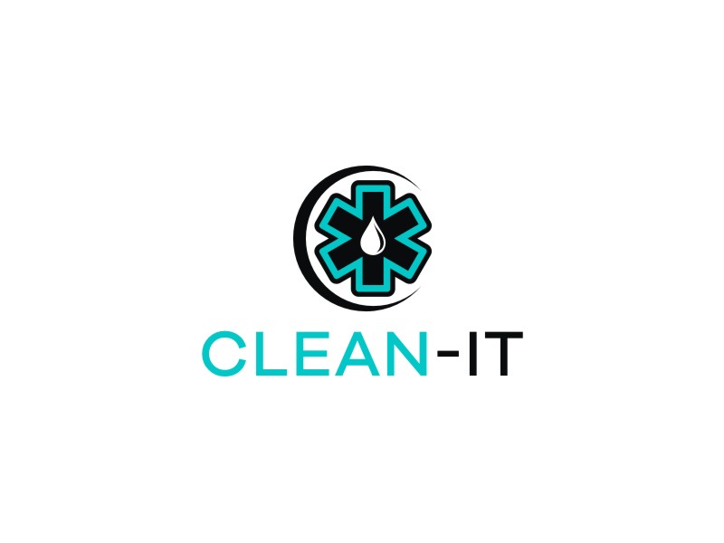 CLEAN-IT logo design by Artomoro