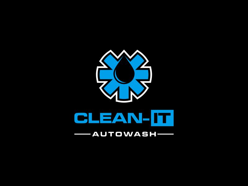 CLEAN-IT logo design by BeeOne