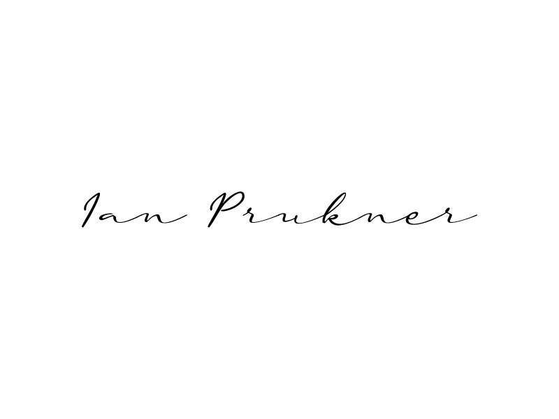 Ian Prukner logo design by BrainStorming