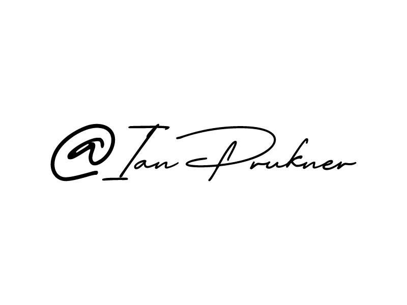 Ian Prukner logo design by DreamCather