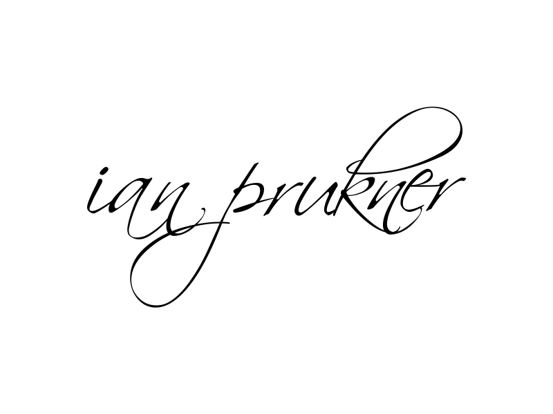 Ian Prukner logo design by cikiyunn