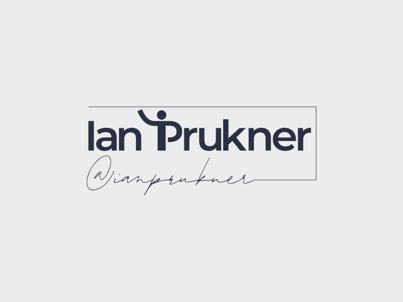 Ian Prukner logo design by Sintia Devi