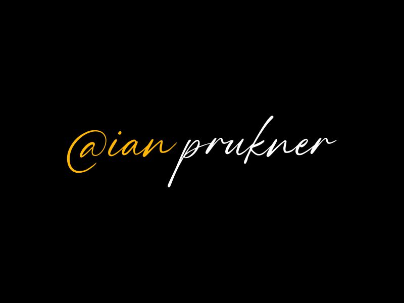 Ian Prukner logo design by BeeOne