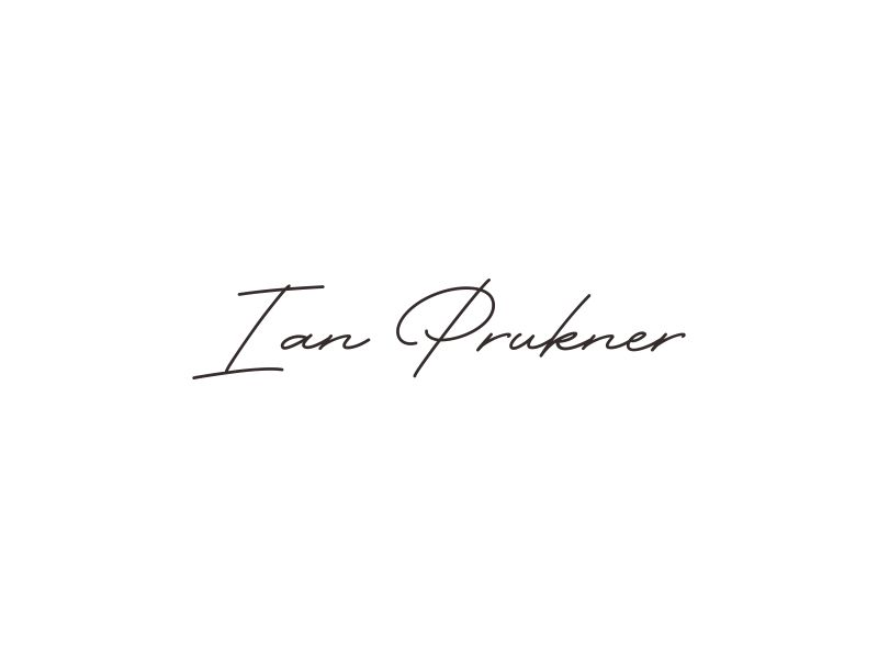 Ian Prukner logo design by Galfine
