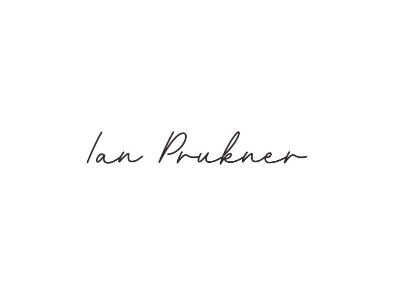 Ian Prukner logo design by Galfine