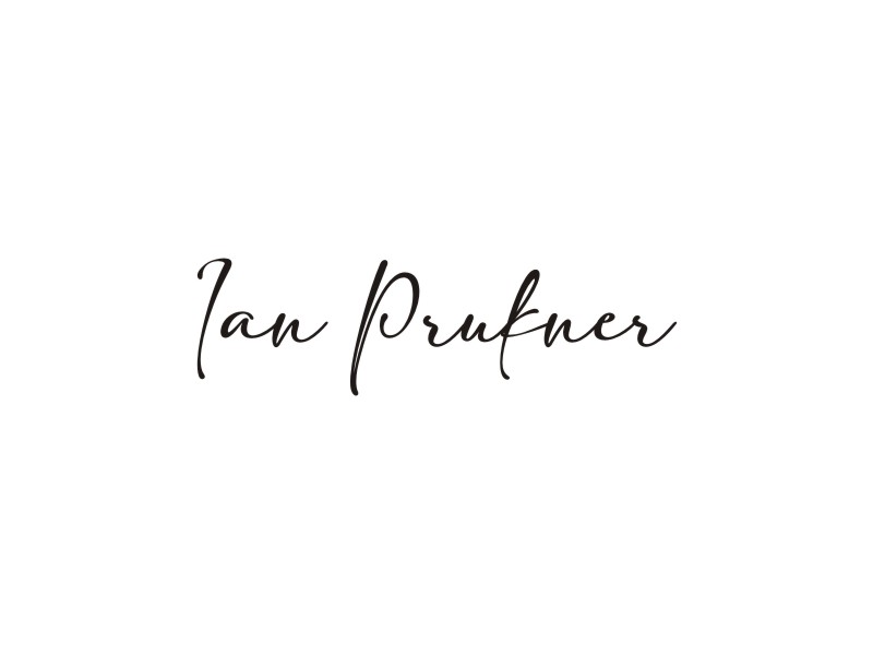 Ian Prukner logo design by Artomoro