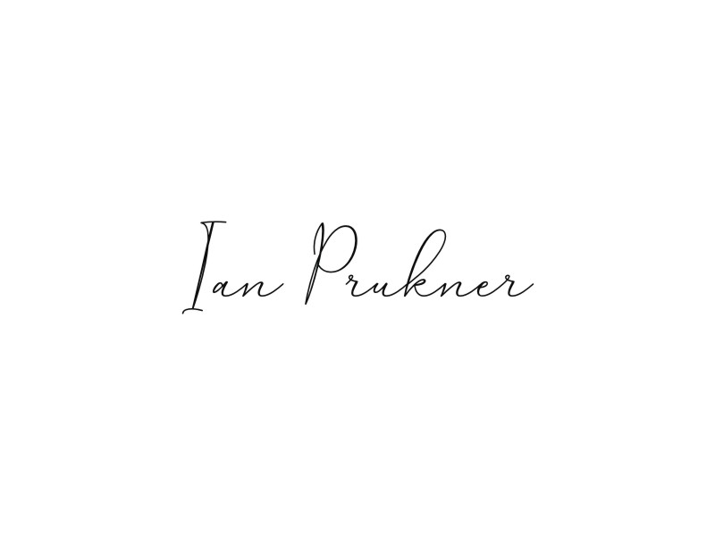 Ian Prukner logo design by logitec