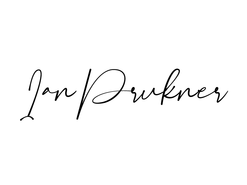 Ian Prukner logo design by Vins