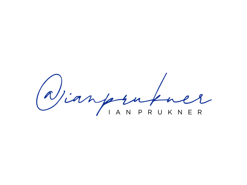 Ian Prukner logo design by Louseven