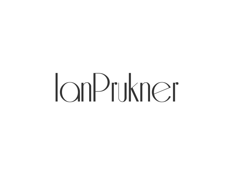 Ian Prukner logo design by ian69