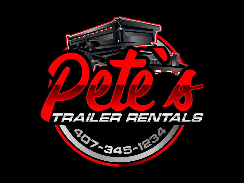 Pete's Trailer Rentals logo design by aryamaity