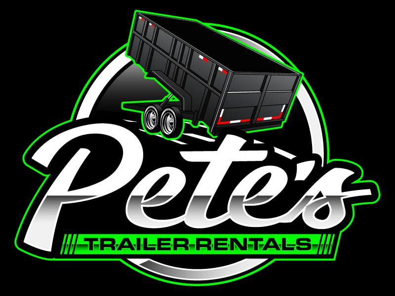 Pete's Trailer Rentals logo design by daywalker
