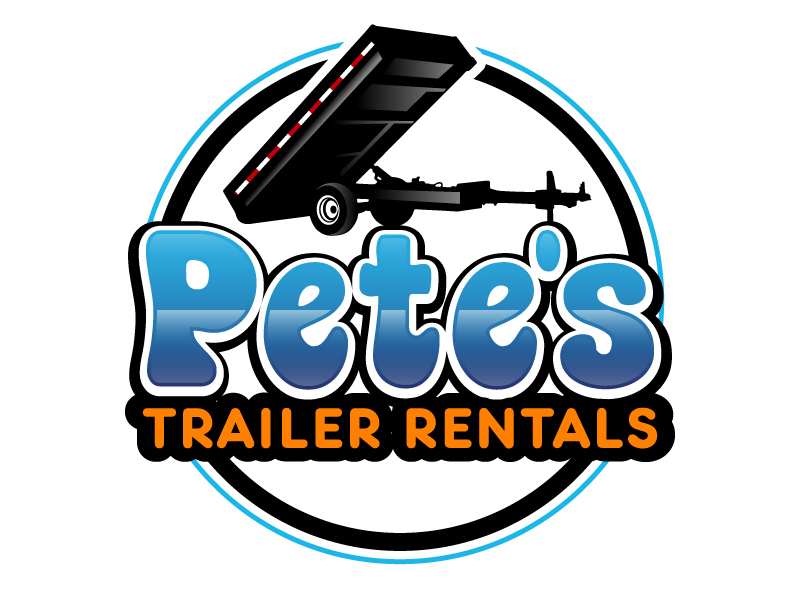 Pete's Trailer Rentals logo design by Kirito