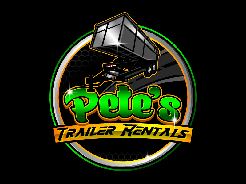 Pete's Trailer Rentals logo design by Koushik