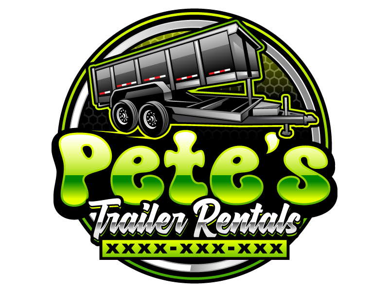 Pete's Trailer Rentals logo design by SumitSingha