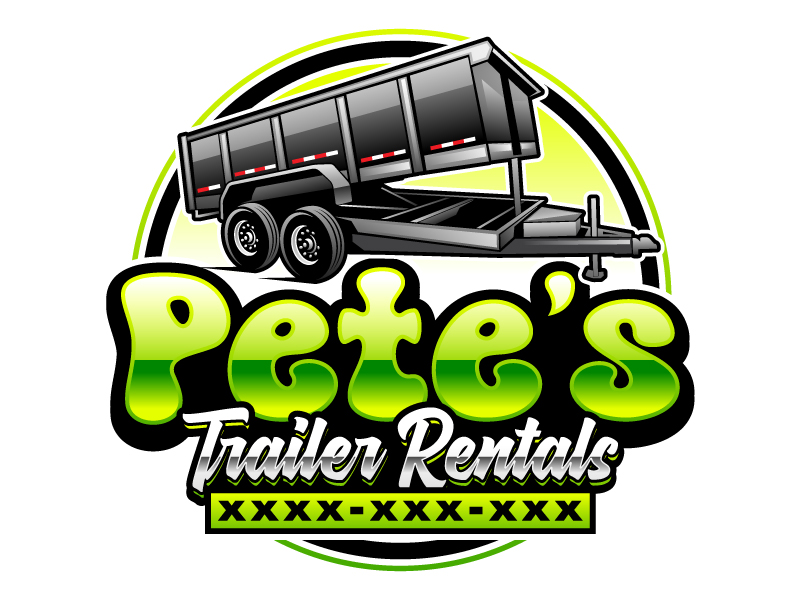 Pete's Trailer Rentals logo design by SumitSingha