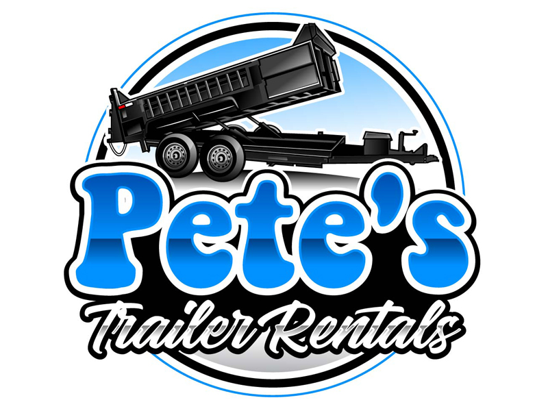 Pete's Trailer Rentals logo design by DreamLogoDesign