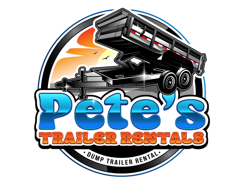 Pete's Trailer Rentals logo design by DreamLogoDesign