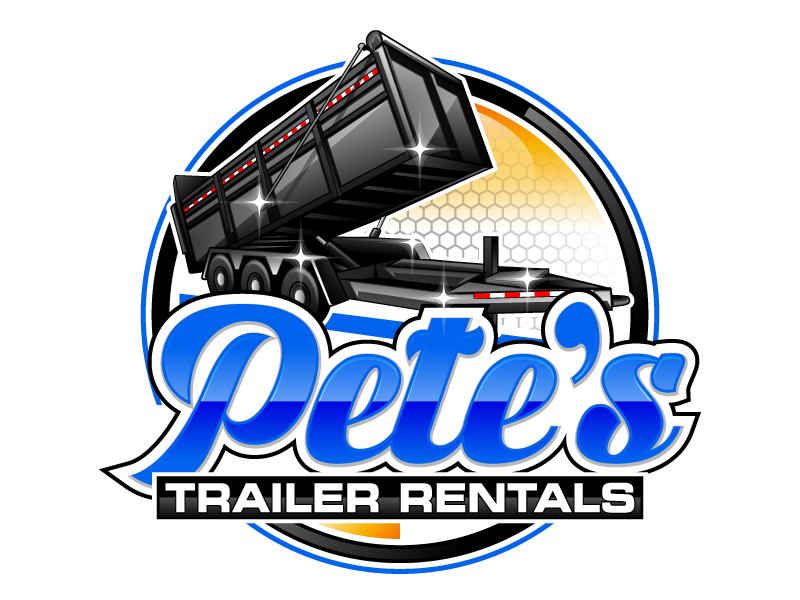 Pete's Trailer Rentals logo design by LogoQueen