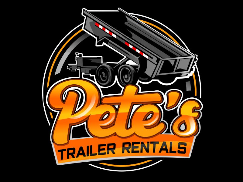 Pete's Trailer Rentals logo design by veron