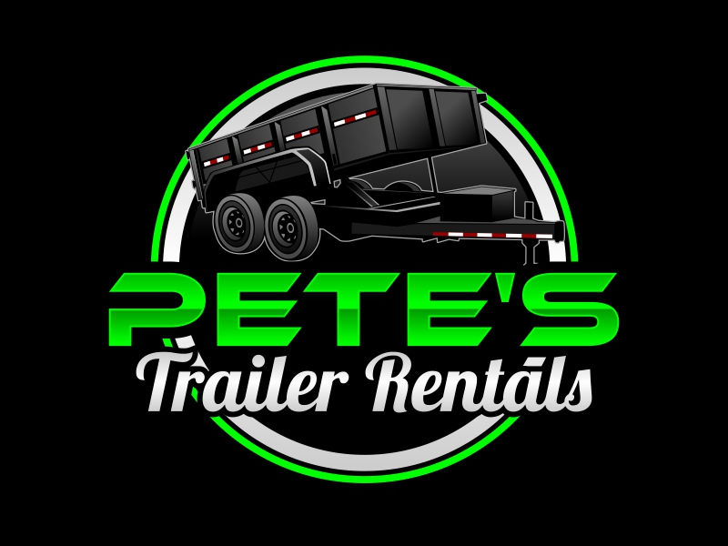 Pete's Trailer Rentals logo design by rizuki
