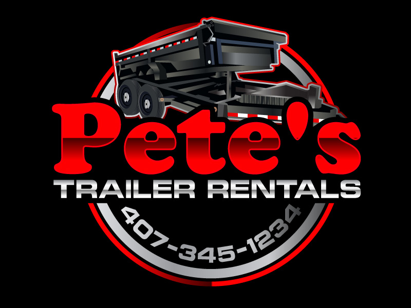 Pete's Trailer Rentals logo design by aryamaity