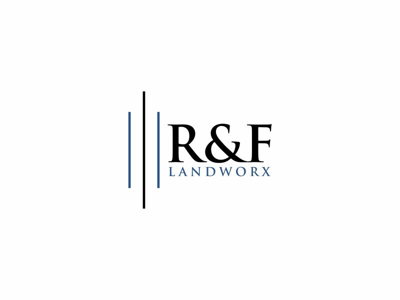 R&F Landworx logo design by hopee