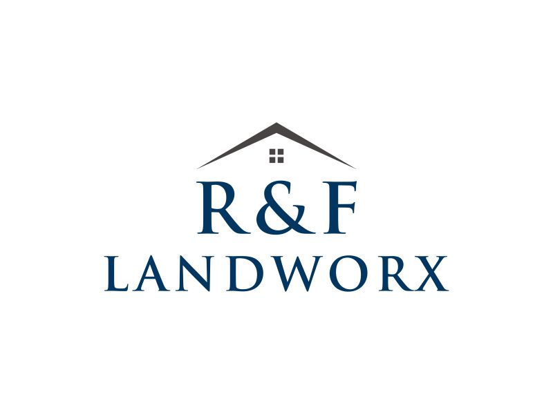 R&F Landworx logo design by qonaah