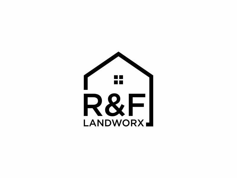 R&F Landworx logo design by hopee