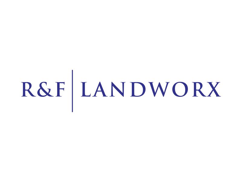 R&F Landworx logo design by qonaah