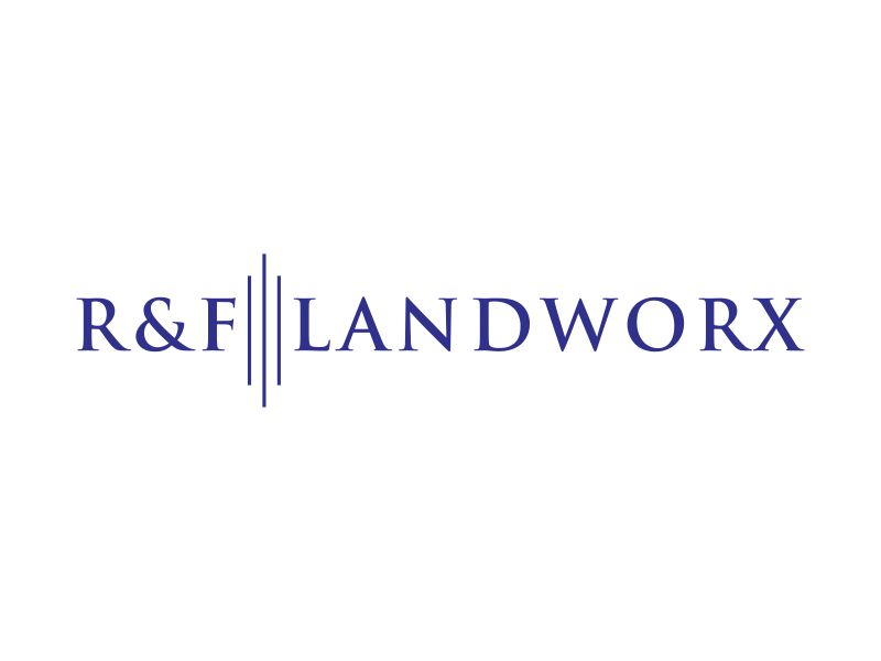 R&F Landworx logo design by qonaah