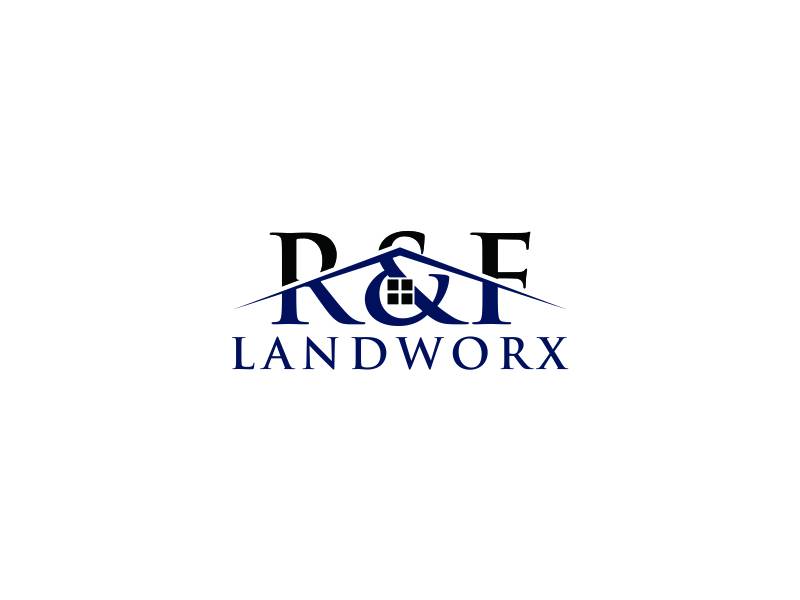 R&F Landworx logo design by Qun²
