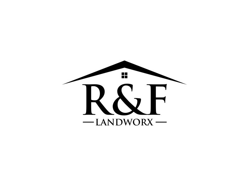 R&F Landworx logo design by hopee