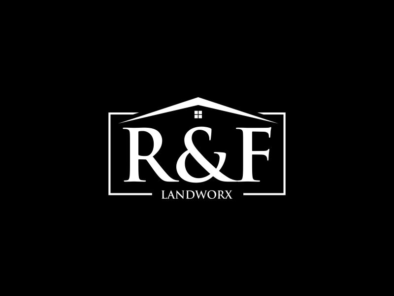 R&F Landworx logo design by hopee