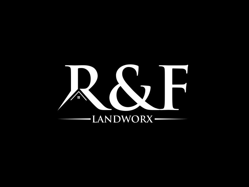 R&F Landworx logo design by hopee
