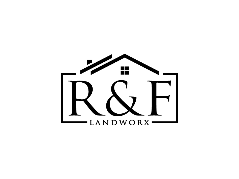 R&F Landworx logo design by hunter$