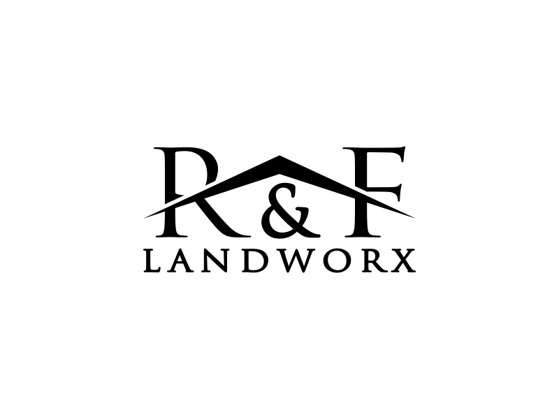 R&F Landworx logo design by hunter$