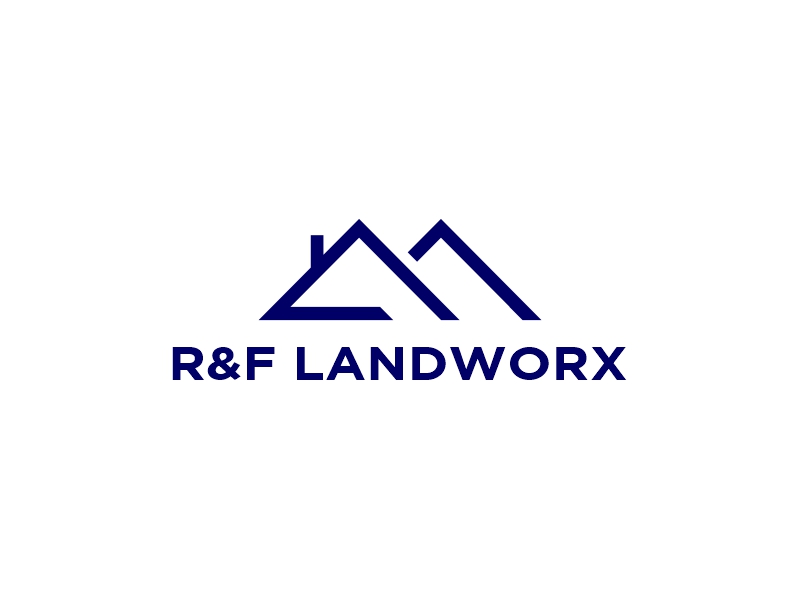 R&F Landworx logo design by hunter$