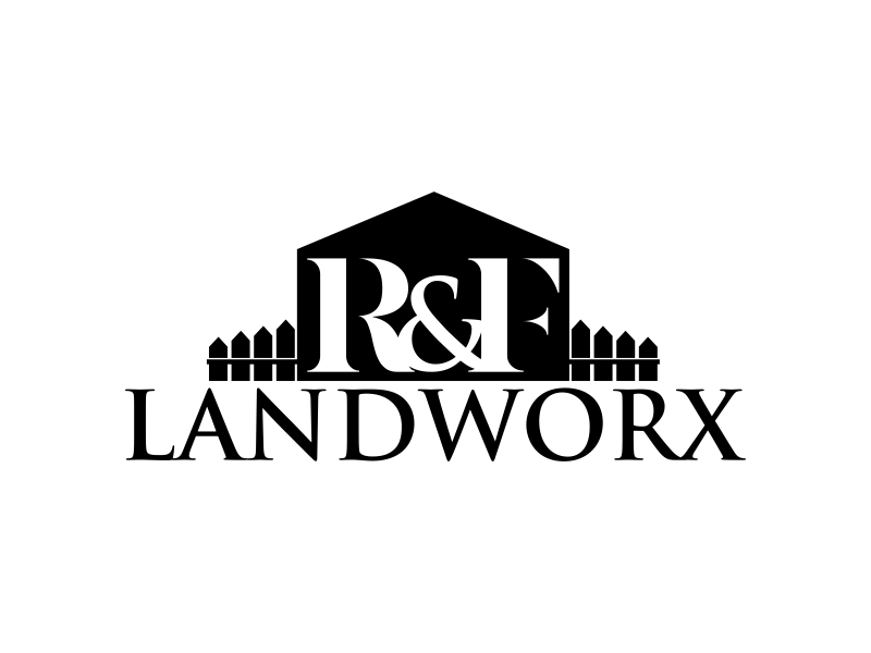 R&F Landworx logo design by qqdesigns