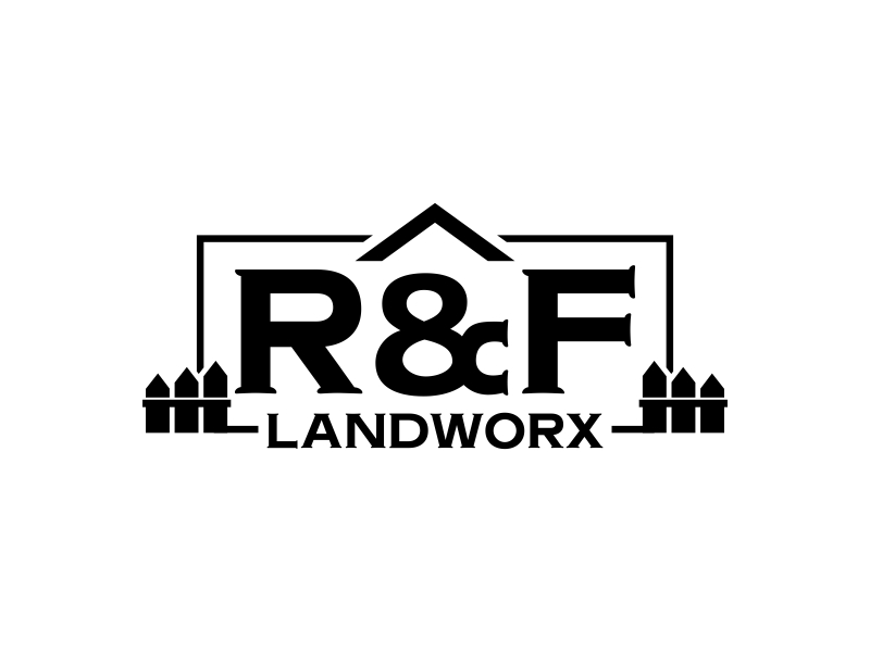 R&F Landworx logo design by qqdesigns