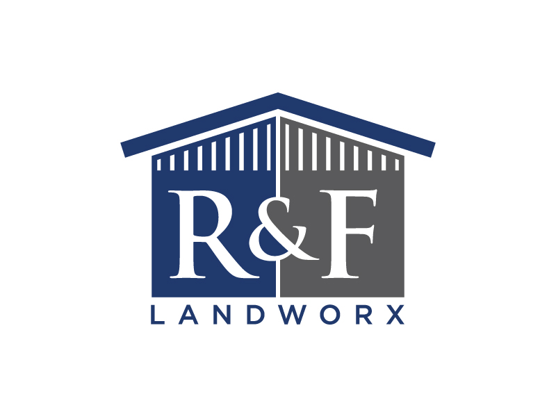 R&F Landworx logo design by Fear